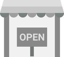 Shop Open Vector Icon