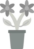 Flower Pot Vector Icon