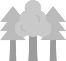 icono de vector de bosque