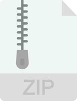 Zip File Vector Icon