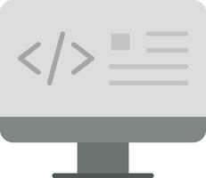 Web Coding Vector Icon