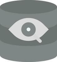 Database Vision Vector Icon