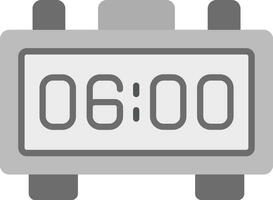 Digital Clock Vector Icon