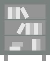 Bookshelf Vector Icon