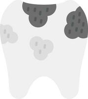 Tooth Decayed Vector Icon