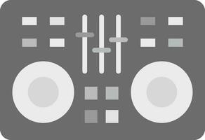 icono de vector de mezclador de dj