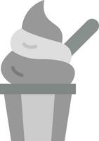 Ice Cream Cup Vector Icon