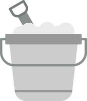 Sand Bucket Vector Icon