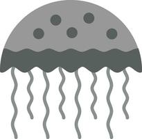 icono de vector de medusas