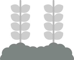 Wheat Plantation Vector Icon
