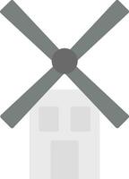 Windmill Vector Icon