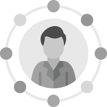 icono de vector de red