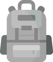 icono de vector de mochila