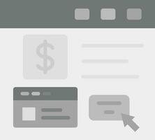 Online Card Payment Vector Icon