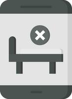 Room Cancel Vector Icon