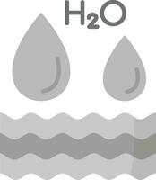 H2O Vector Icon