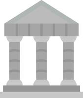 Greek Temple Vector Icon