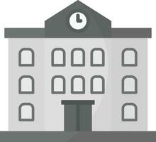 Old Building Vector Icon