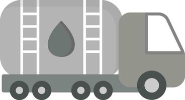 Oil Tanker Vector Icon