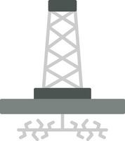 fracking vector icono