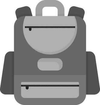 icono de vector de mochila