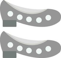 Flat Shoes Vector Icon