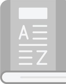 Dictionary Vector Icon