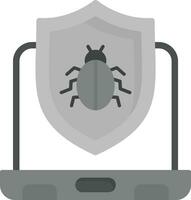 icono de vector de antivirus