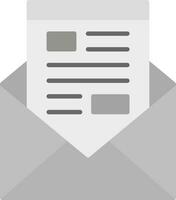 Newsletter Vector Icon