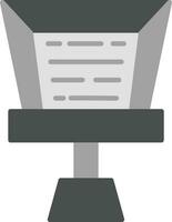 Teleprompter Vector Icon
