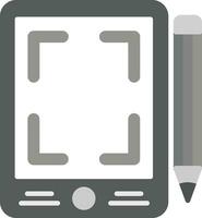 Pen Tablet Vector Icon