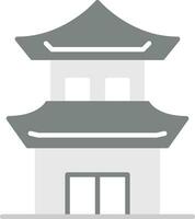 Chinese House Vector Icon