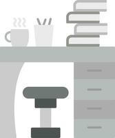 Study Table Vector Icon