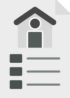 Property Documents Vector Icon