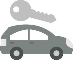 Rent Car Vector Icon