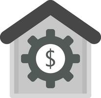 House Price Vector Icon