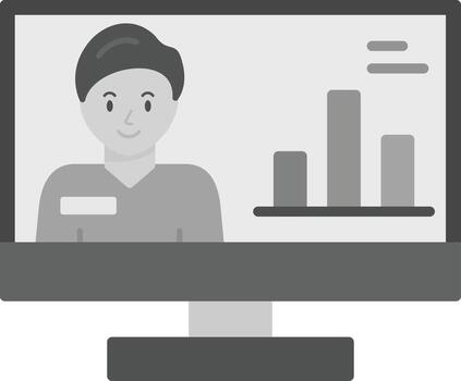 Visualization Vector Icon