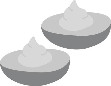 Deviled Eggs Vector Icon