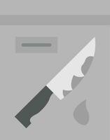 Blood Evidence Vector Icon