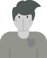 Man Wearing Mask Vector Icon