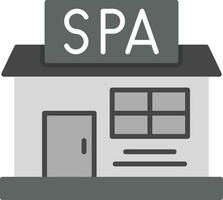 Spa Signboard Vector Icon