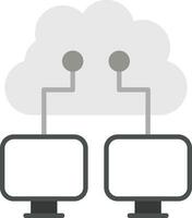 Cloud Network Vector Icon