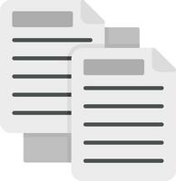 Duplicate Documents Vector Icon