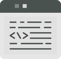Web Coding Vector Icon