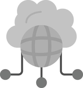 Cloud Network Vector Icon