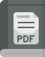 icono de vector de pdf