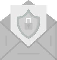 Email Security Vector Icon