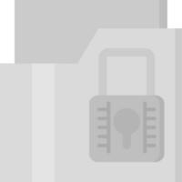 Secure Folder Vector Icon