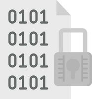 File Encryption Vector Icon