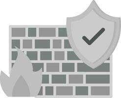 icono de vector de firewall